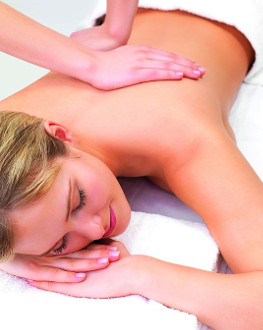 klassische Rückenmassage